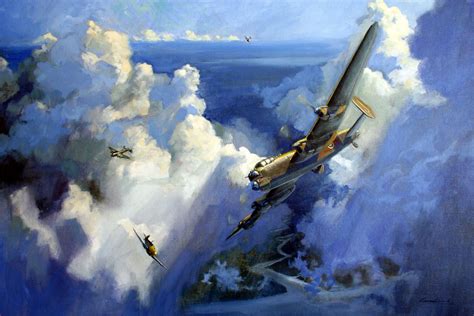 Lancaster Bomber - Rick Crossland Art