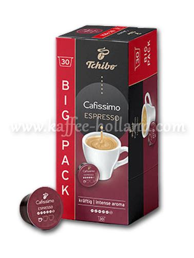 Tchibo Cafissimo 30x Espresso Intense Aroma Kaffee Holland