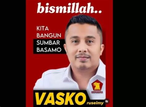 Mantan Ketua Ikatan Mahasiswa Minang Ui Dukung Vasko Ruseimy Harapan