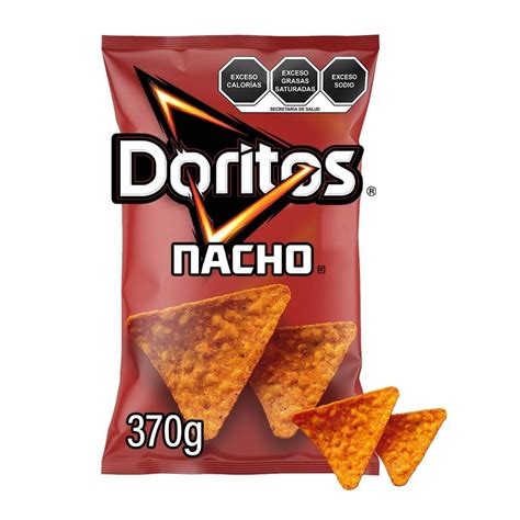 Botana Doritos Nacho con queso sabor chile 370 g | Walmart
