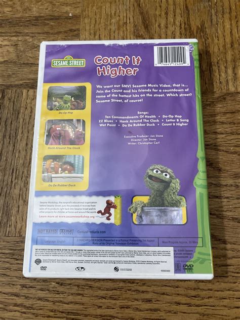 Sesame Street Count It Higher DVD 74645124094 EBay