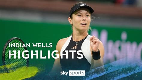 Katie Volynets vs Ons Jabeur | Indian Wells highlights | Tennis News ...