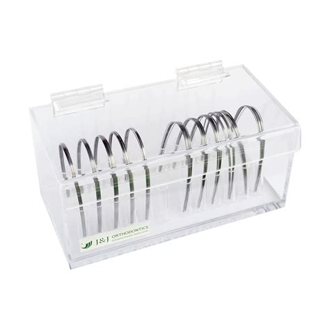 Jandj Ortho Orthodontic Arch Wire Holder Organizer Box With