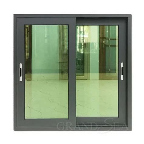 Aluminium Powder Coated Three Track Domal Super Aluminum Window For