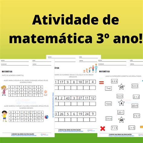Atividades De Matematica 3ºano - 8