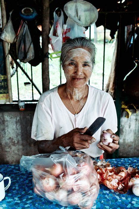 BURMA Yangon Peeling Onions Myanmar Travel Honeymoon Backpack