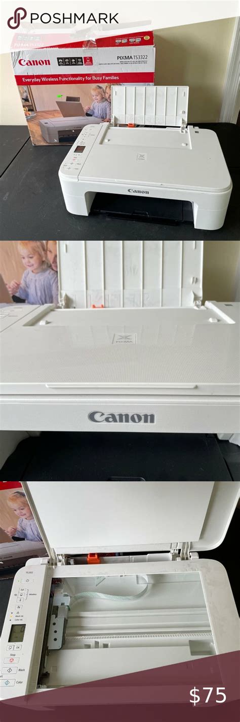 Canon Pixma Ts3322 Wireless Inkjet All In One Printer Inkjet All In