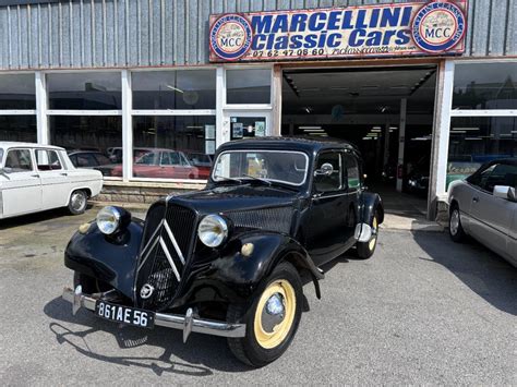 Citroen Traction 11 BL de 1953 à vendre voiture ancienne de collection