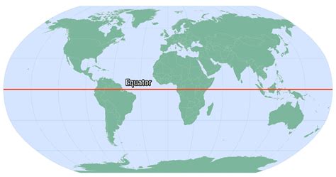 Where Is the Equator? - Earth How