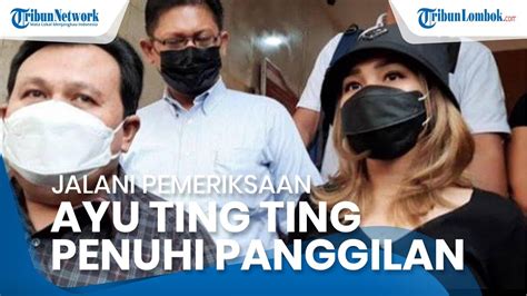 Ayu Ting Ting Penuhi Panggilan Polisi Jalani Pemeriksaan Dugaan