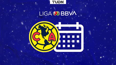 Calendario de América en el Apertura 2021 Horarios y clásicos TUDN