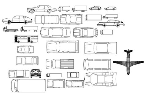 Vehicle CAD Blocks Free Download - Cadbull