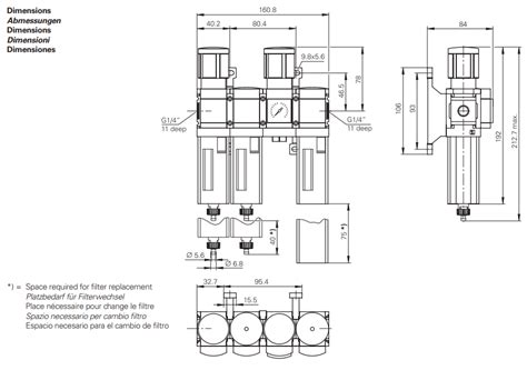 Heidenhain Compressed Air Filter System For Purifying The Compressed