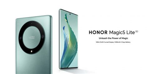 Honor Magic 5 Lite: состоялся релиз европейской версии смартфона ...