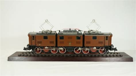 M Rklin Gauge Electric Locomotive Braun Boxed Top For Sale