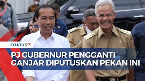 Jokowi Akan Putuskan Pj Gubernur Jateng Pengganti Ganjar Pekan Ini