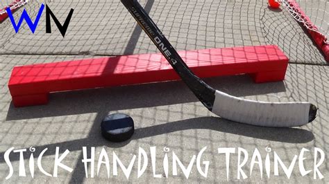 How To Make A Hockey Stick Handling Trainer Youtube