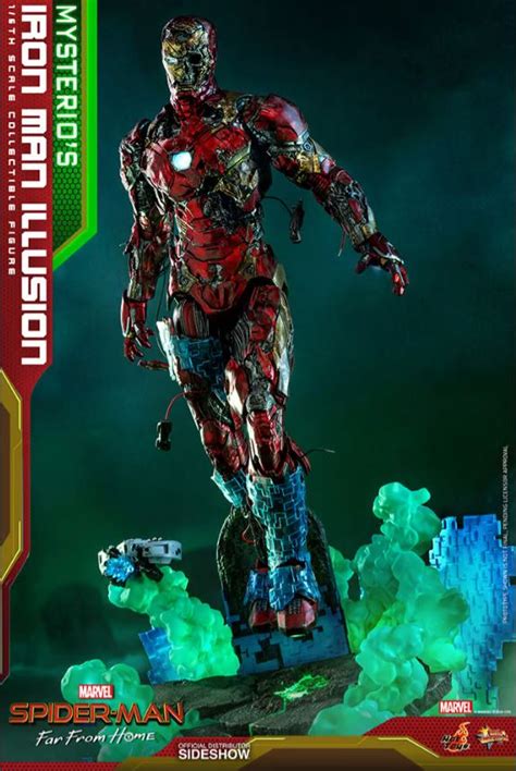 MARVEL MYSTERIO S IRON MAN ILLUSION SIXTH SCALE FIGURE HOT TOYS
