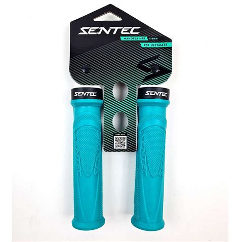 Manopla MTB Sentec RS1 Ultimate Trava 130mm Emborrachada Diversas