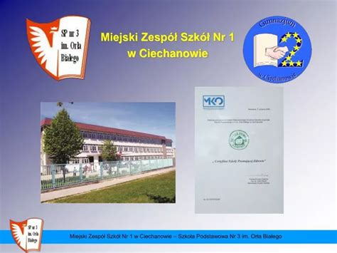 Ppt Miejski Zesp Szk Nr W Ciechanowie Powerpoint Presentation