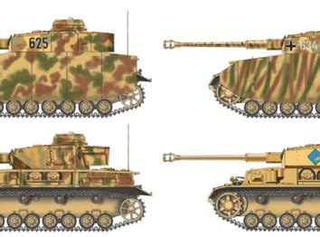 Tank Sd Kfz Pz Kpfw Iv Ausf F Drawings Dimensions Figures