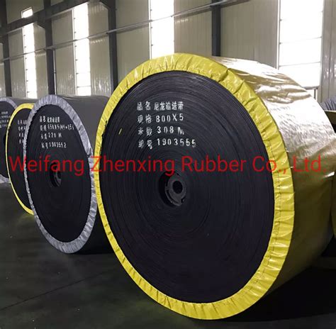 High Quality Acid And Alkali Resistant Rubber Conveyor Belt Steel Cord