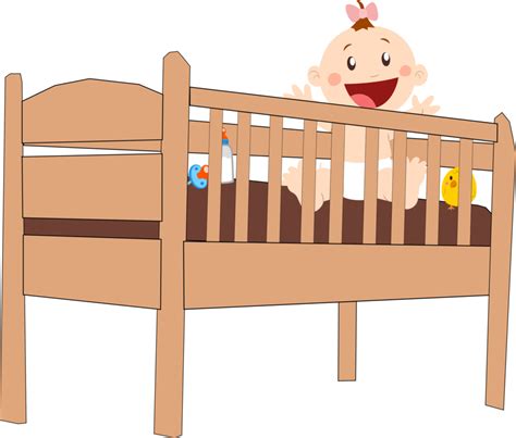 Clipart bed cot, Clipart bed cot Transparent FREE for download on ...