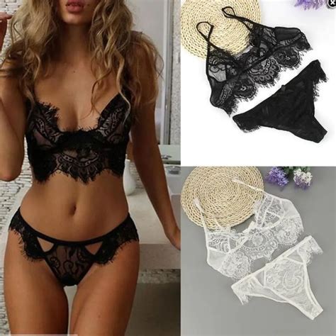 Vrouwen Strappy Lace Lingerie Sexy Ondergoed Nachtkleding G String