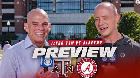 SEC Game Of The Week Texas A M Vs No 1 Alabama GAME PREVIEW CBS