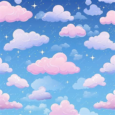 premium photo cute sky  clouds