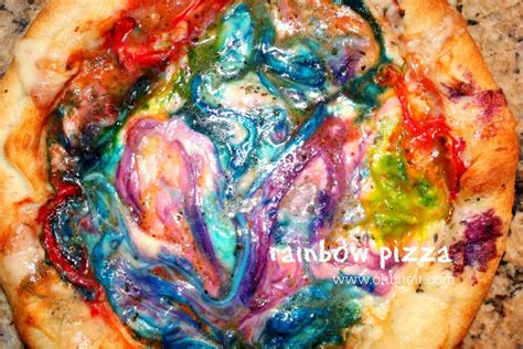 ~Rainbow PIZZA! | Oh Bite It