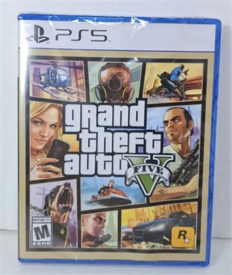 Grand Theft Auto V Gta 5 Ps5 Tout Neuf Scellé Usine Eur 3806