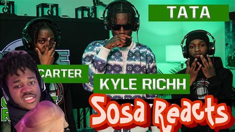 CYPHER Kyle Richh Jenn Carter TATA REACTION YouTube