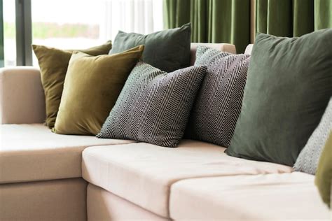 Beige Sofa Cushions Baci Living Room