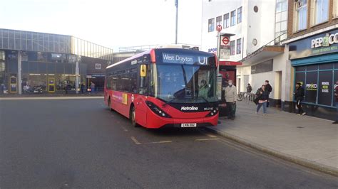 Uxbridge Station Metroline S DEL2163 On The U1 To West Dra Flickr