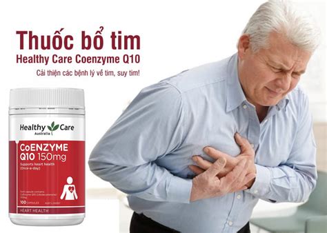 Thuốc Bổ Tim Healthy Care Coenzyme Q10 150mg 100 Viên