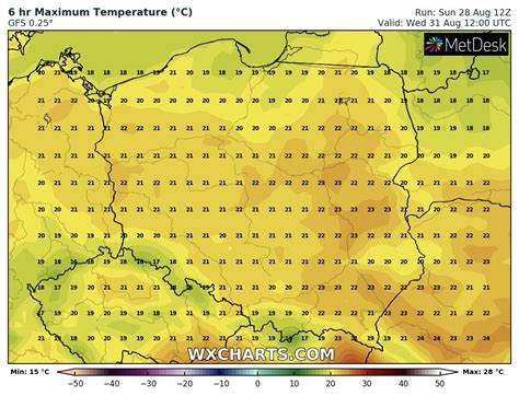 Prognoza Pogody Na Tydzie Umiarkowane Temperatury I