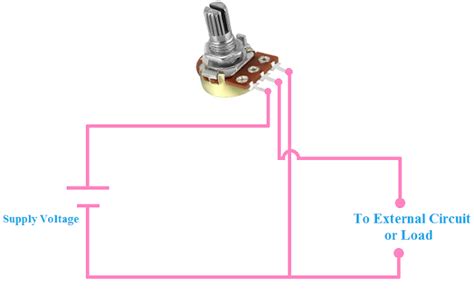 Wiring A Potentiometer As A Variable Resistor