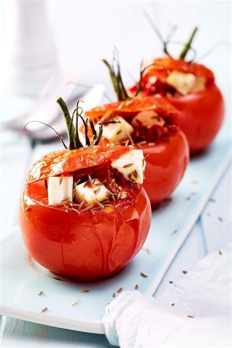 Tomates Farcies Au Fromage Recettes Pav D Affinois