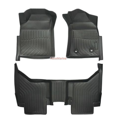 Toyota Hilux Oem Fit Moulded Rubber Mat Set