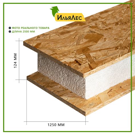 SIP панель OSB-3 124х1250х2500 мм. – купить за 4 505 ₽ | Гипермаркет ...