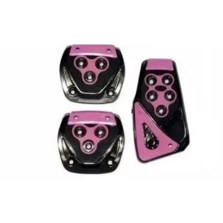 Pedaleira Automotiva Rosa Pedal Carro Shopee Brasil