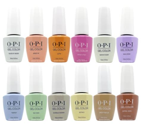 Opi Your Way Collection Spring 2024 Gelcolor Soak Off Gel Polish 12 Pcs