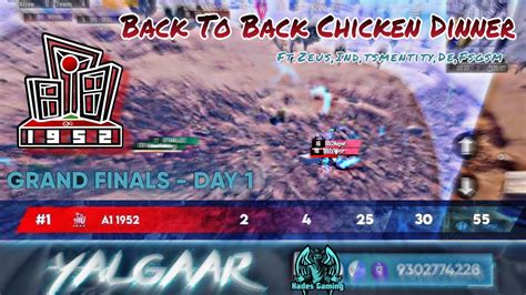 A1 1952 Got Back To Back Chicken Dinner In YALGAAR Grand Finals Day 1