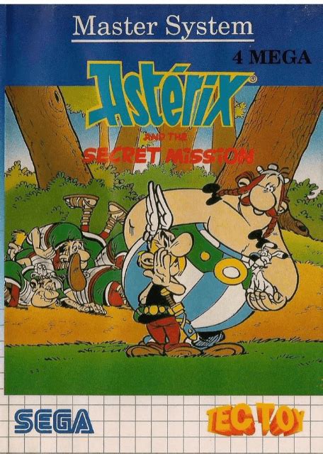 Asterix And The Great Rescue Sega Master System Mark Iii