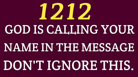 🌈god Message Today God Is Calling Your Name In The Message 🌈dont