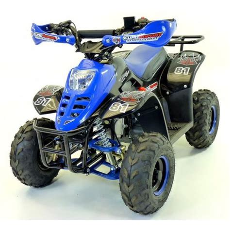 Quad WACOX Bibou 110cc enfant Noir et Bleu Monté Cdiscount Auto