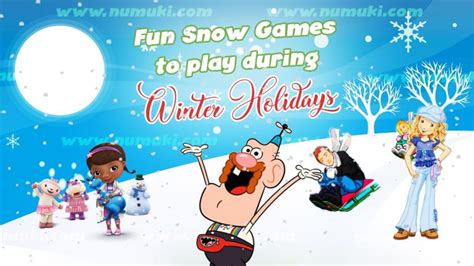 Fun Snow Games to play during Winter Holidays! - Blog | NuMuKi