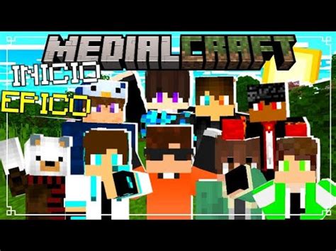 NOVA SÉRIE MULTIPLAYER DE MINECRAFT MEDIALCRAFT EP 01 YouTube