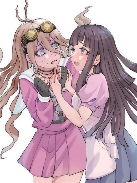 Tsumiki Mikan And Iruma Miu Danganronpa And 2 More Drawn By Ni